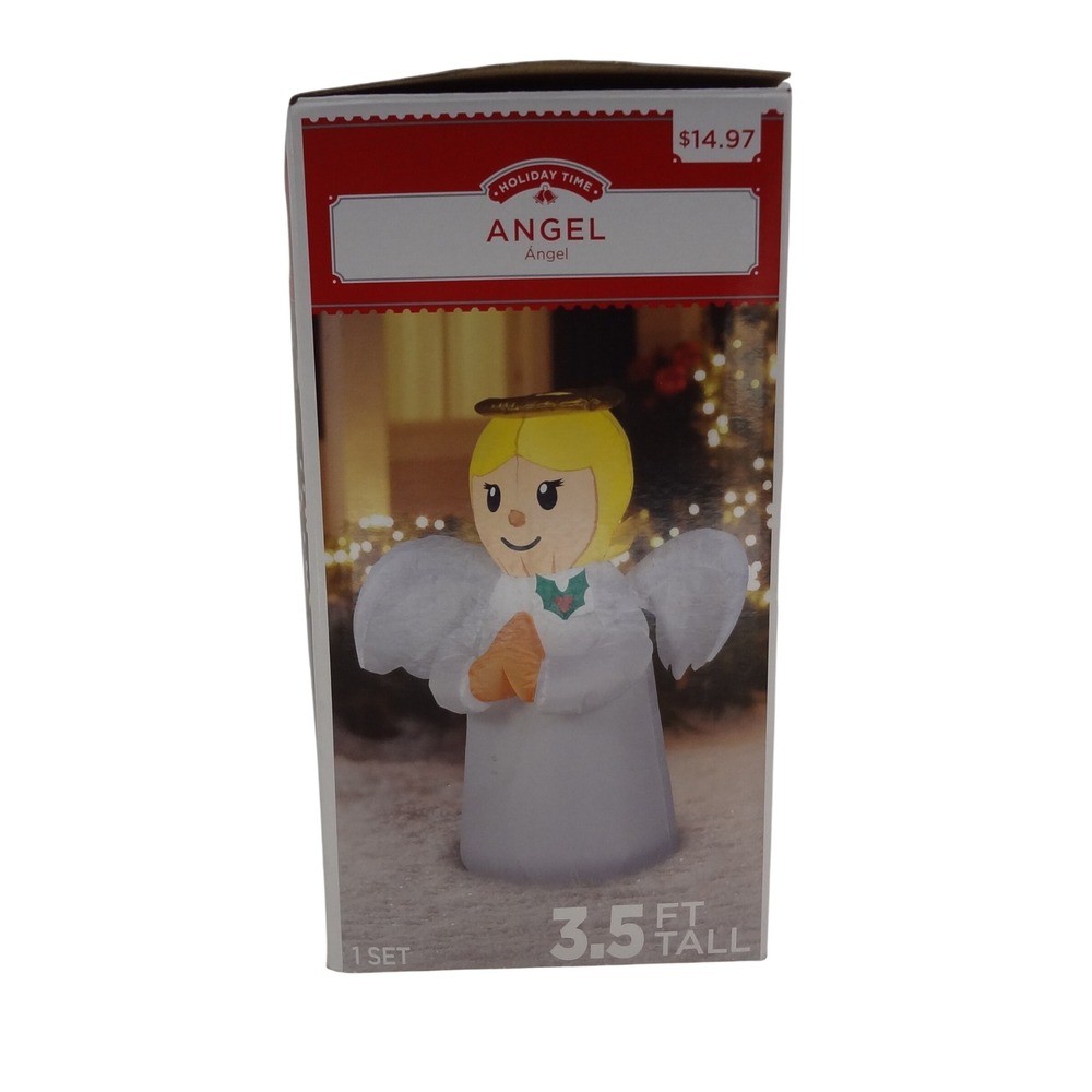 Angel Air Blown Self-Inflatable 3.5 Foot‎ Tall Outdoor Christmas Decoration